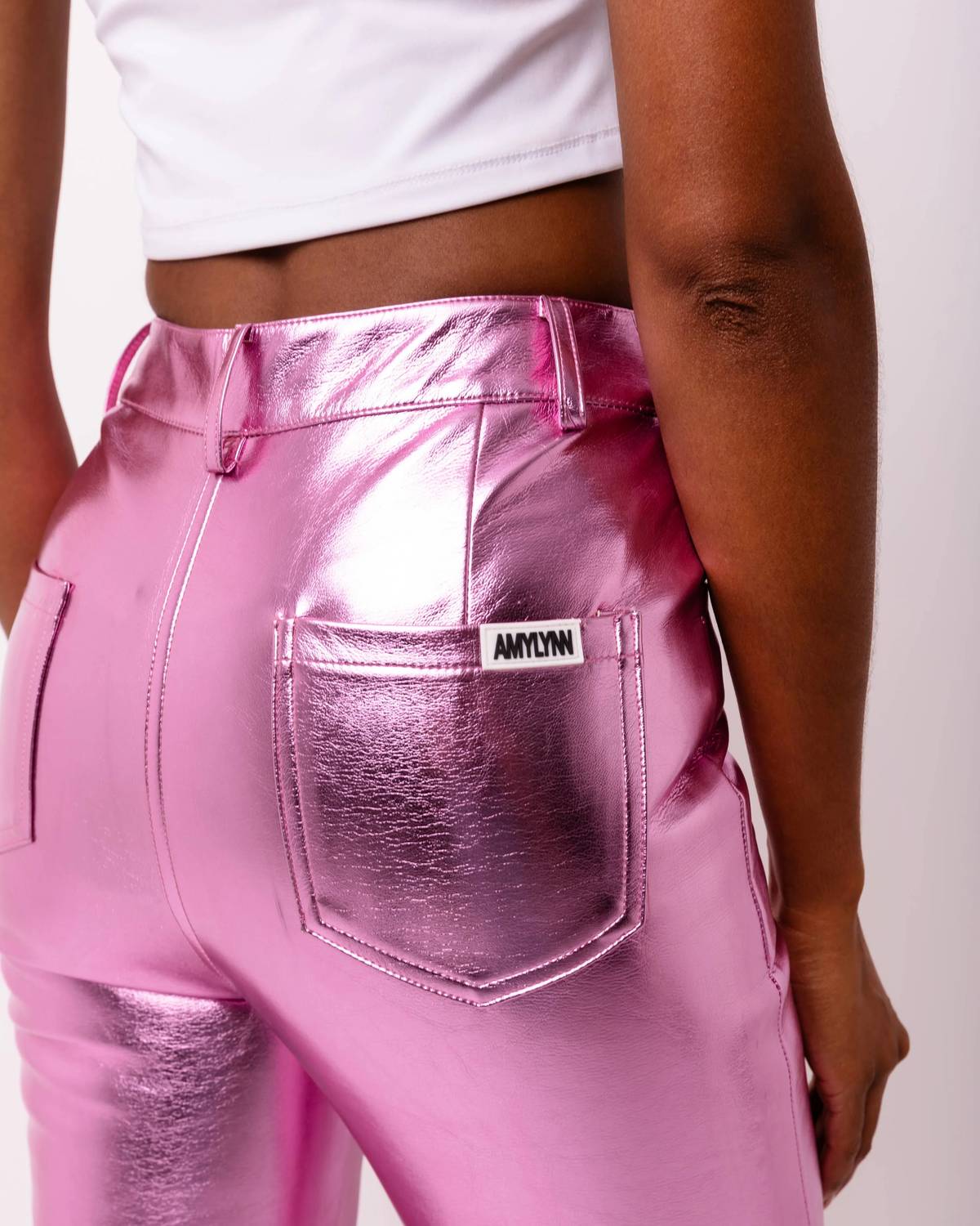 Amylynn - Barbie Pleather Pants