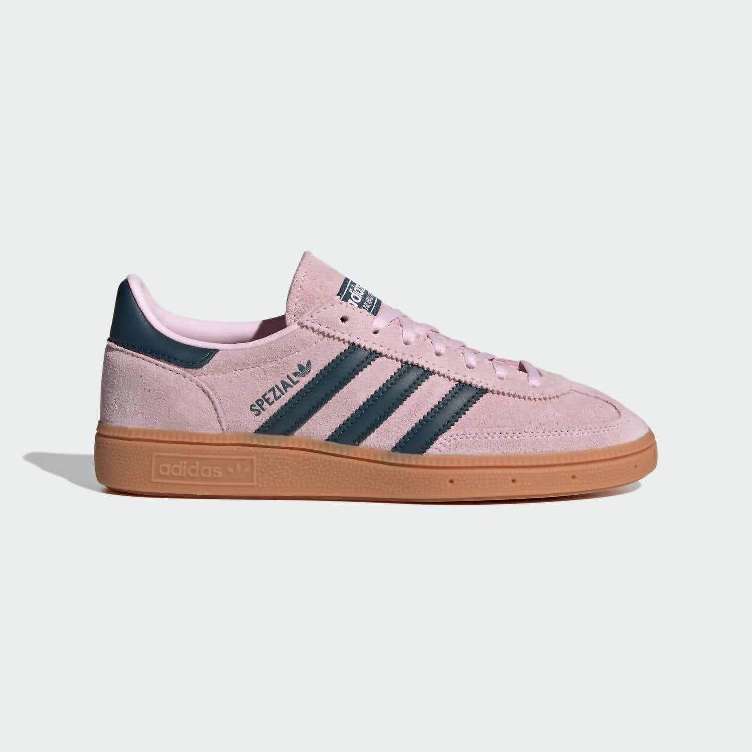 adidas Women's Handball Spezial Suede Casual Sneaker in pink - women's sneaker