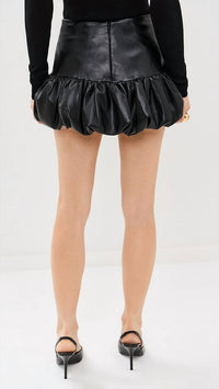Amanda Uprichard - Bonaire Faux Leather Skort