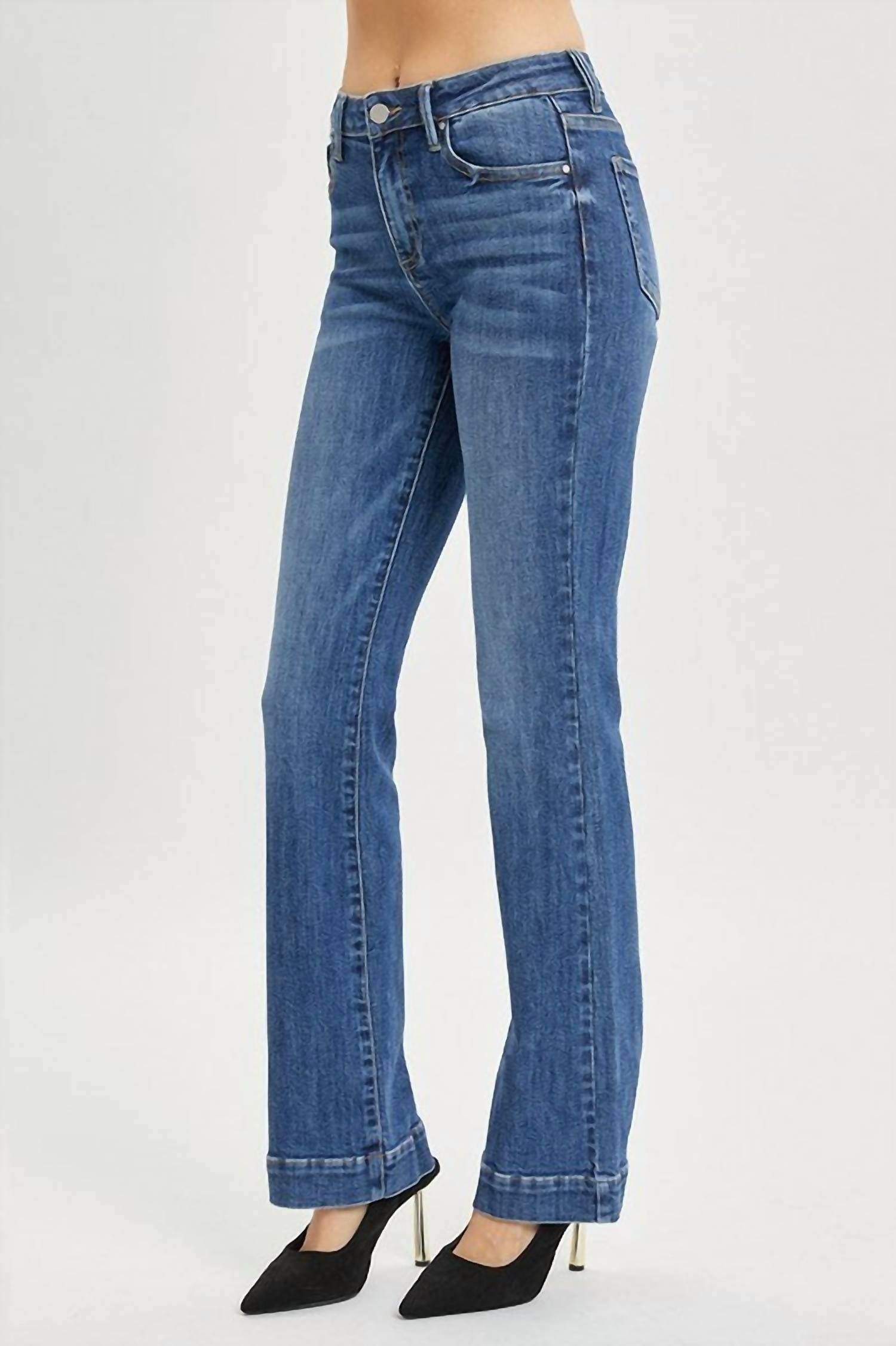 Risen - Dixon Mid-rise Bootcut Jeans
