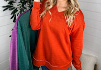 Jadyk - Cotton Blend Long Sleeve Weekender Sweatshirt