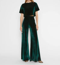 Ripley Rader - Velvet Wide Leg Pants