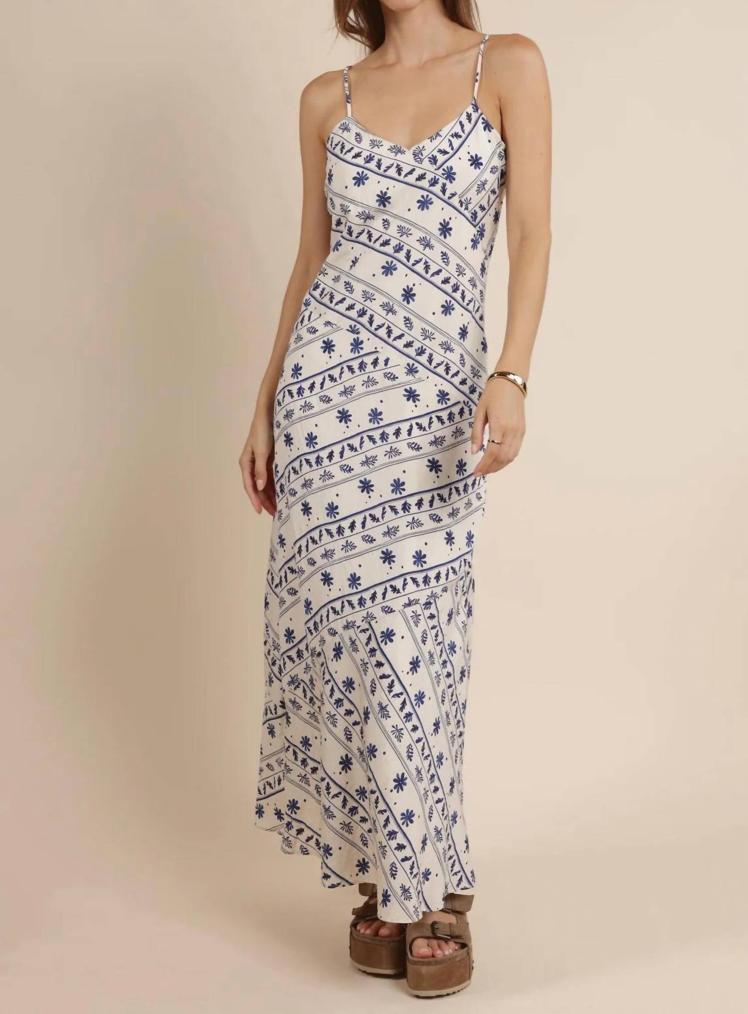 Sage The Label - Great Springs Printed Slip Dress