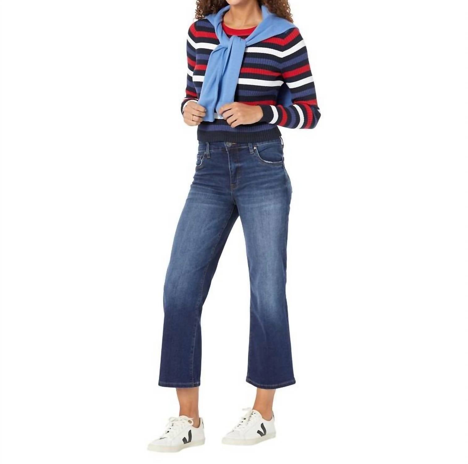 KUT FROM THE KLOTH Charlotte High Rise Jeans in resolved - women's jeans - alternate view
