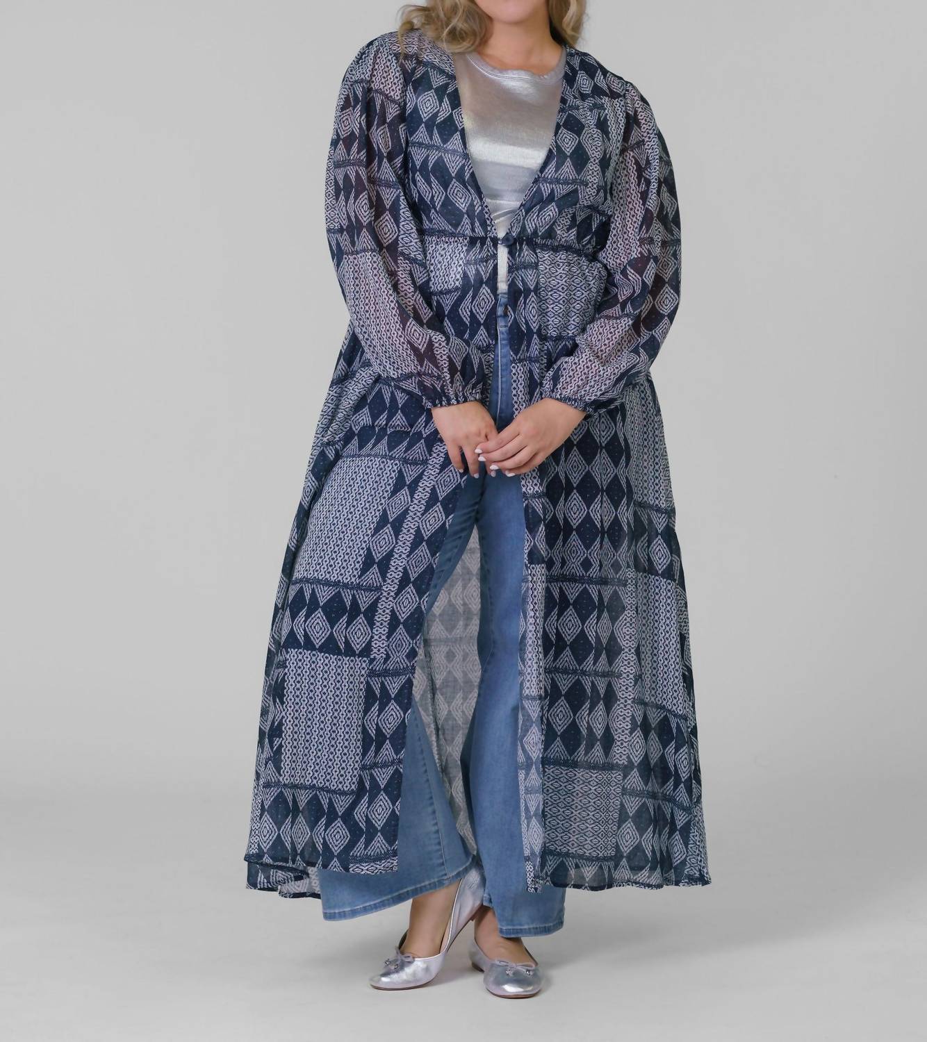 Everyday Ritual - Trish Long Duster - Plus