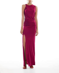 Twist Shoulder Maxi Dress