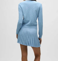 Greyson Clothiers - Pointelle Crewneck Cardigan