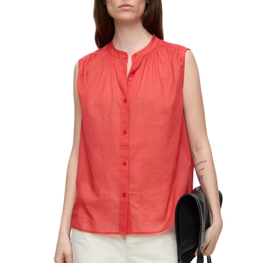 Closed - COTTON VOILE BLOUSE