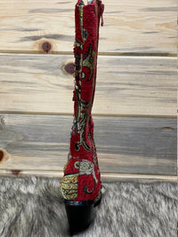 Crystal Embellished Boot