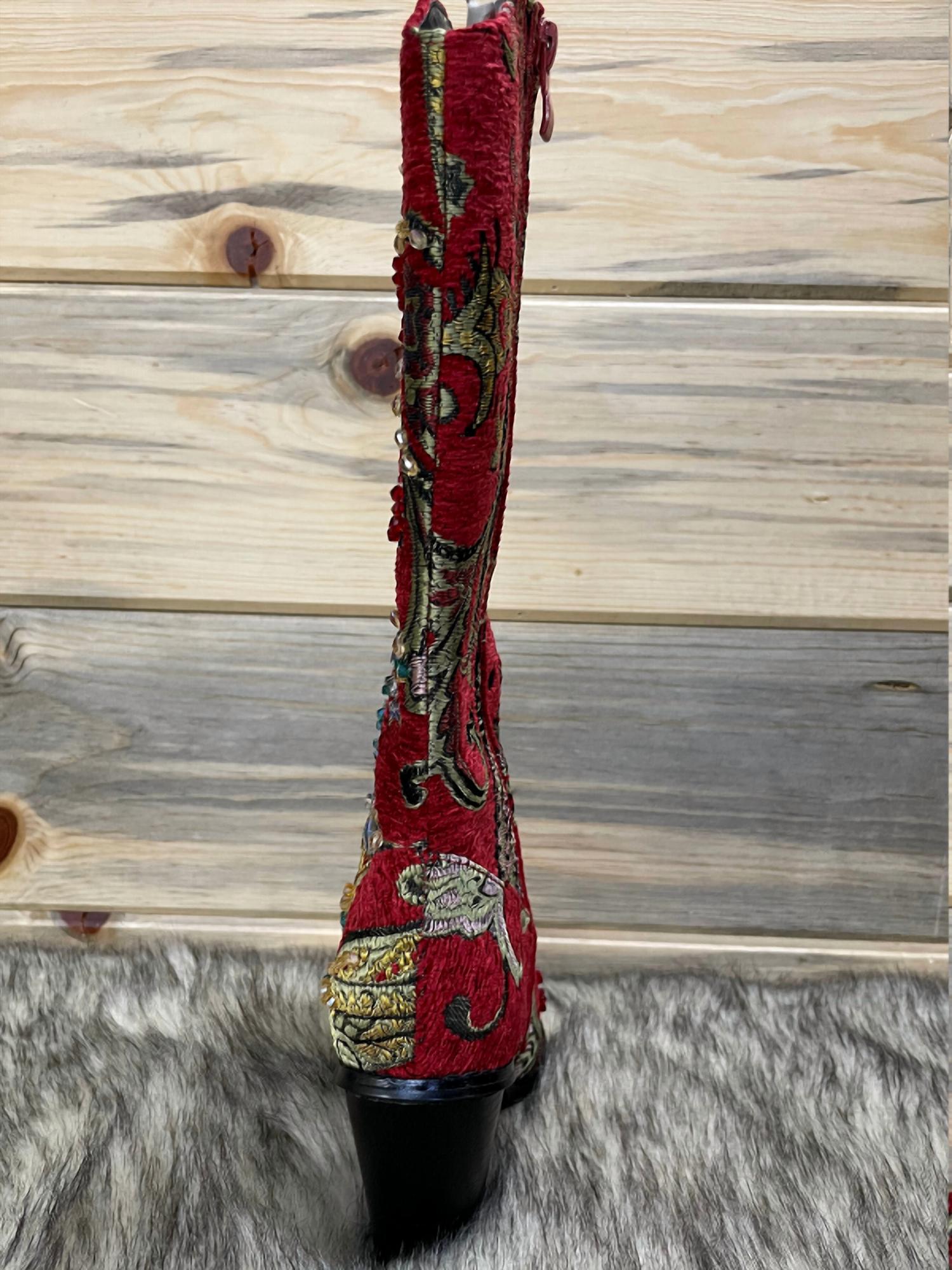 Crystal Embellished Boot