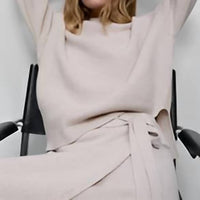 Closed - Cropped Crew Neck Sweater