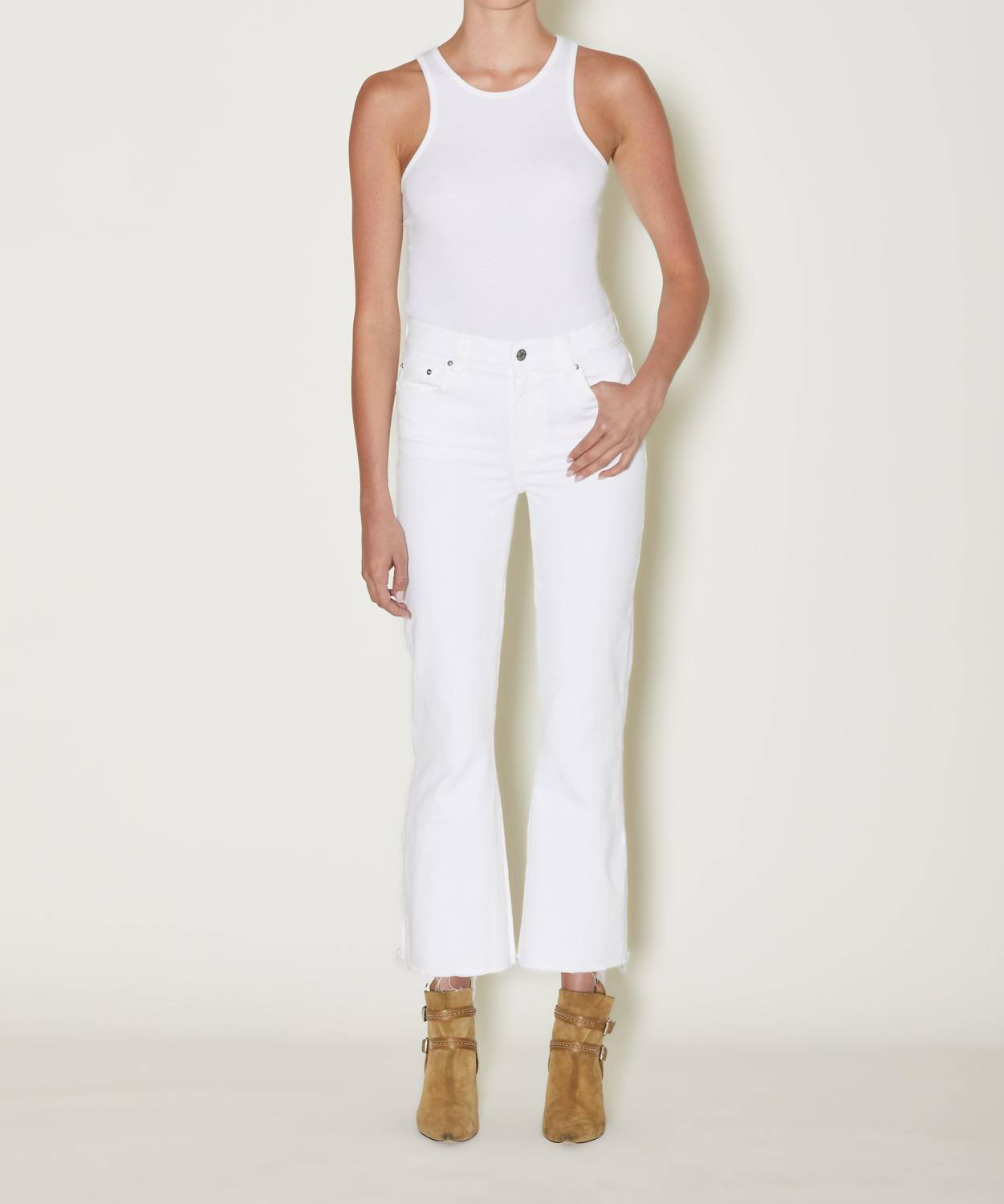 Le Jean - Bella Crop Flare Jeans