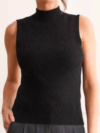 Tribal - Mock Neck Top