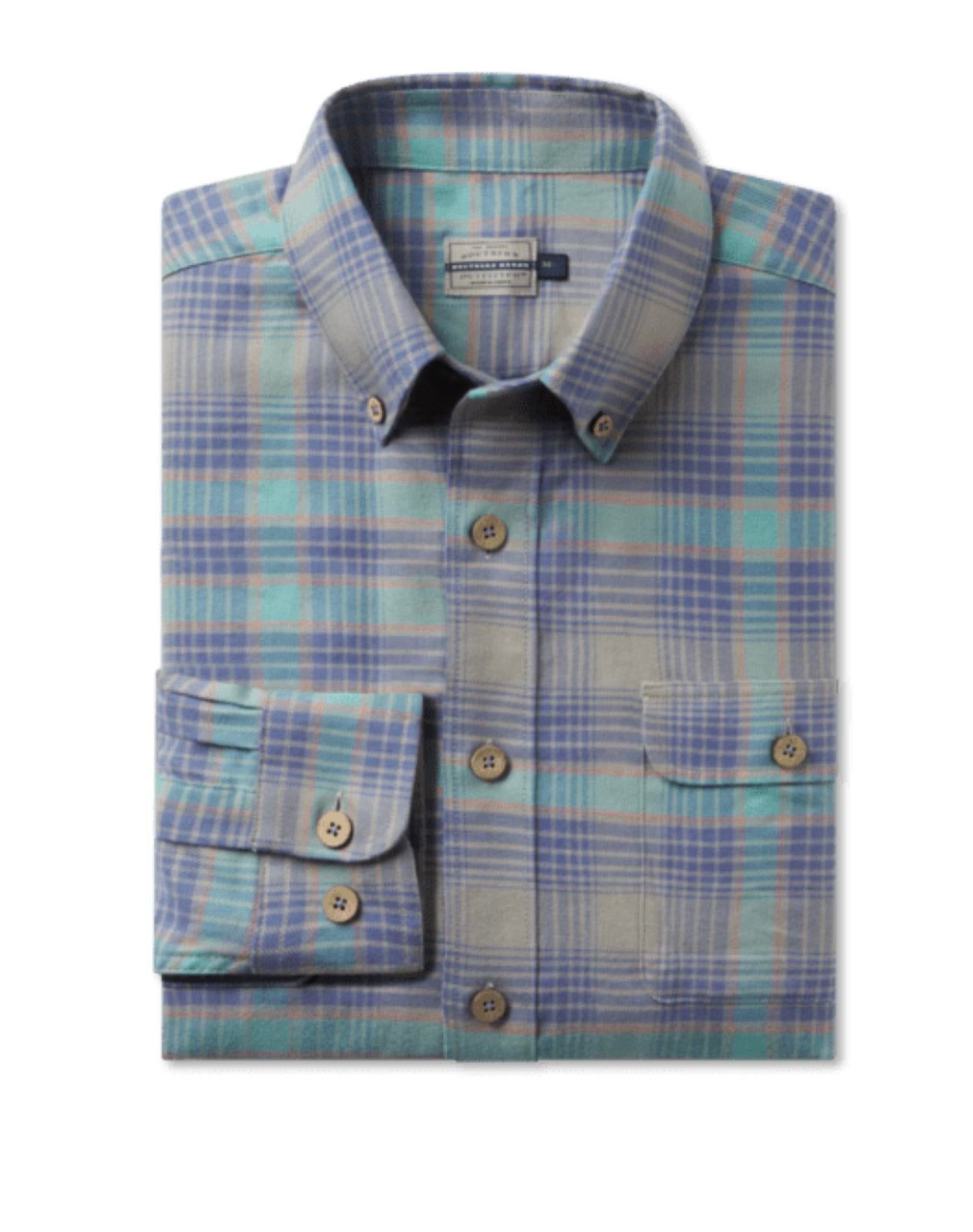 Southern Marsh - Woodruff Twill Flannel Shirt