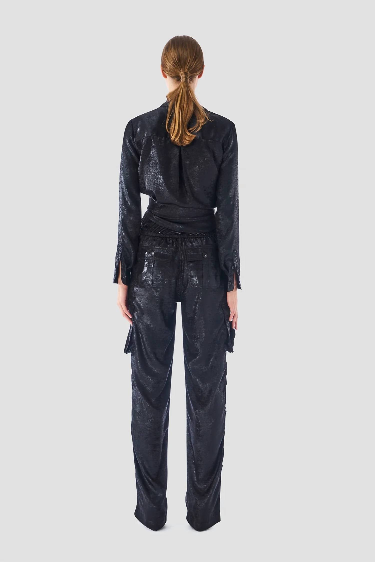 Le Superbe - Glistening Button Front Shirt