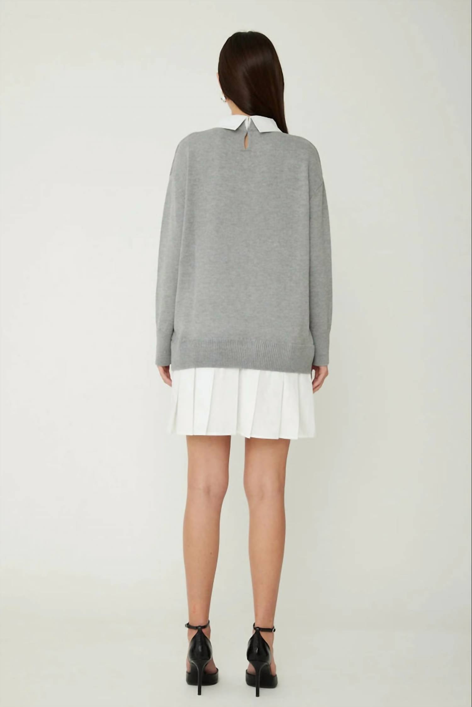 Js71 - Poppy Sweater Mini Dress
