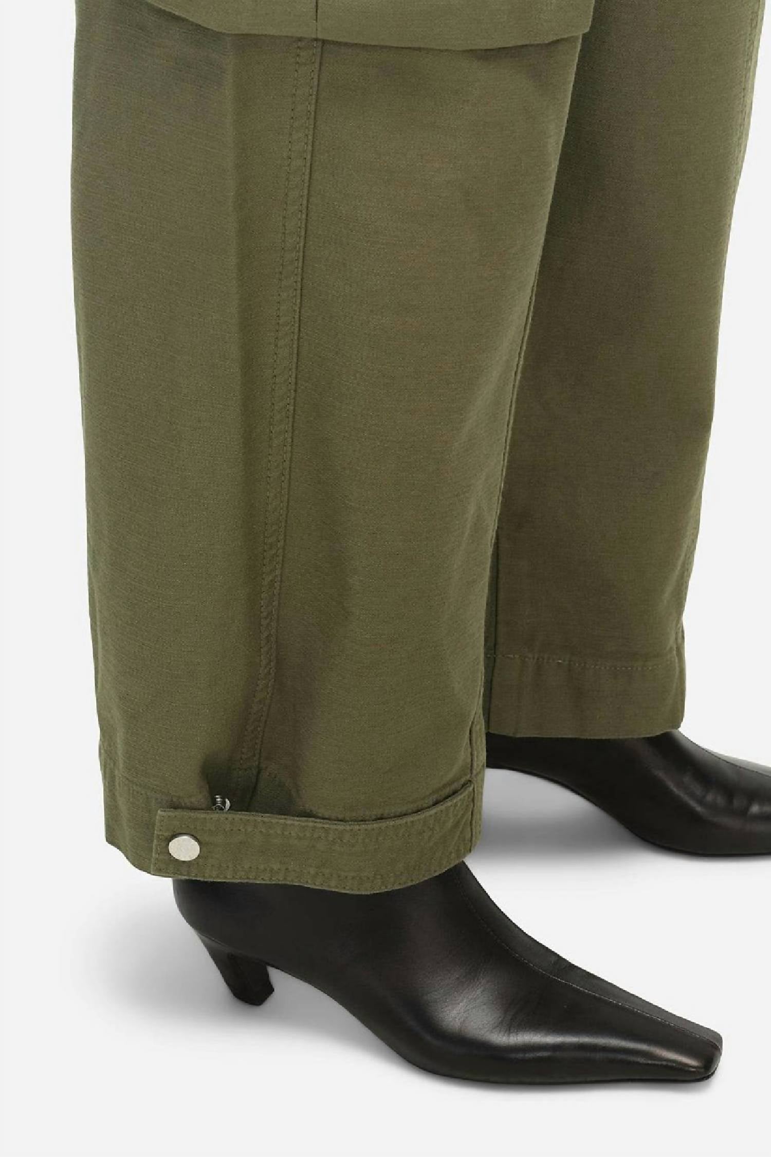 Frame - Wide Leg Cargo Jeans