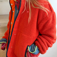 KERRI ROSENTHAL Coze Magoze Jacket in rust - women's jacket - view 7