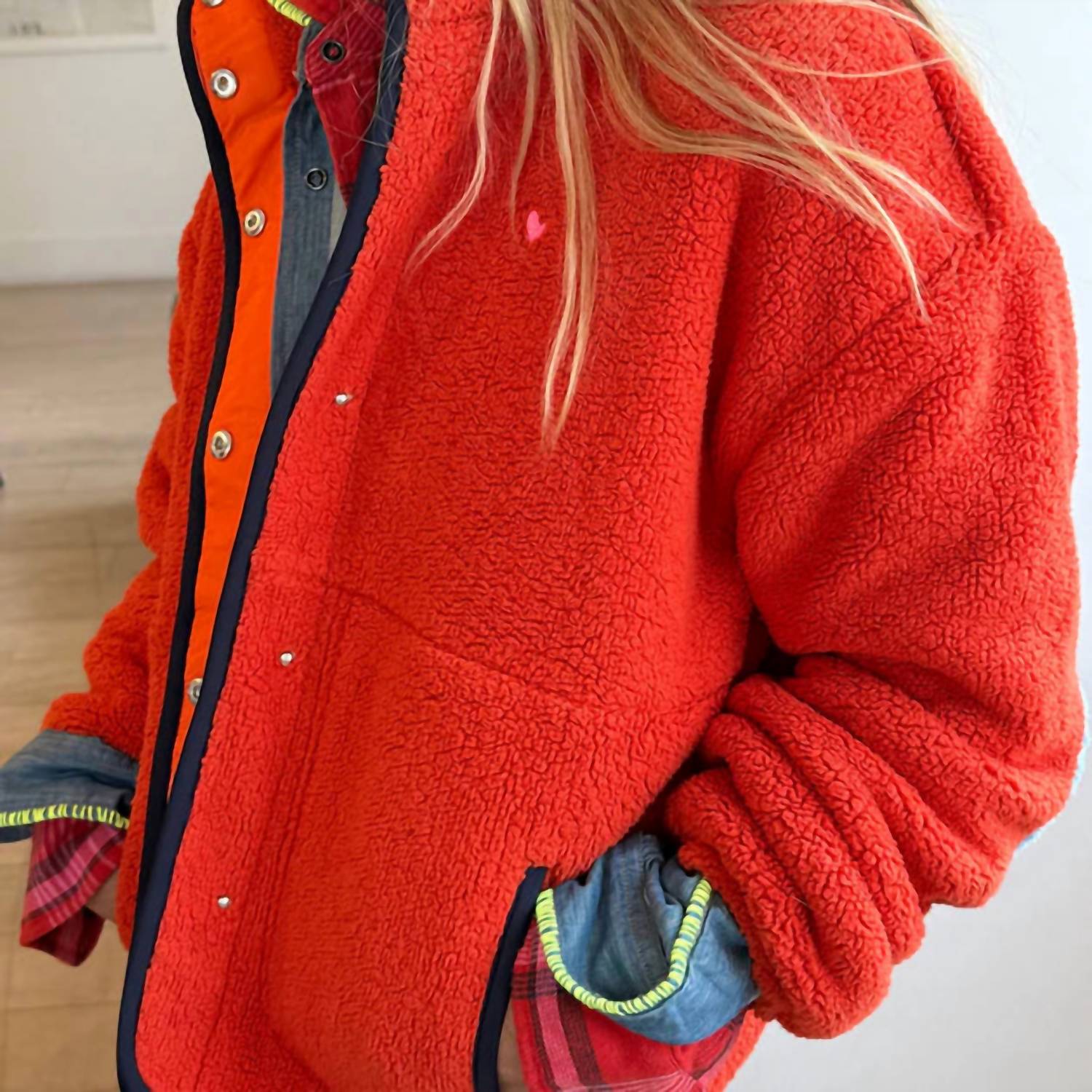 KERRI ROSENTHAL Coze Magoze Jacket in rust - women's jacket - view 7