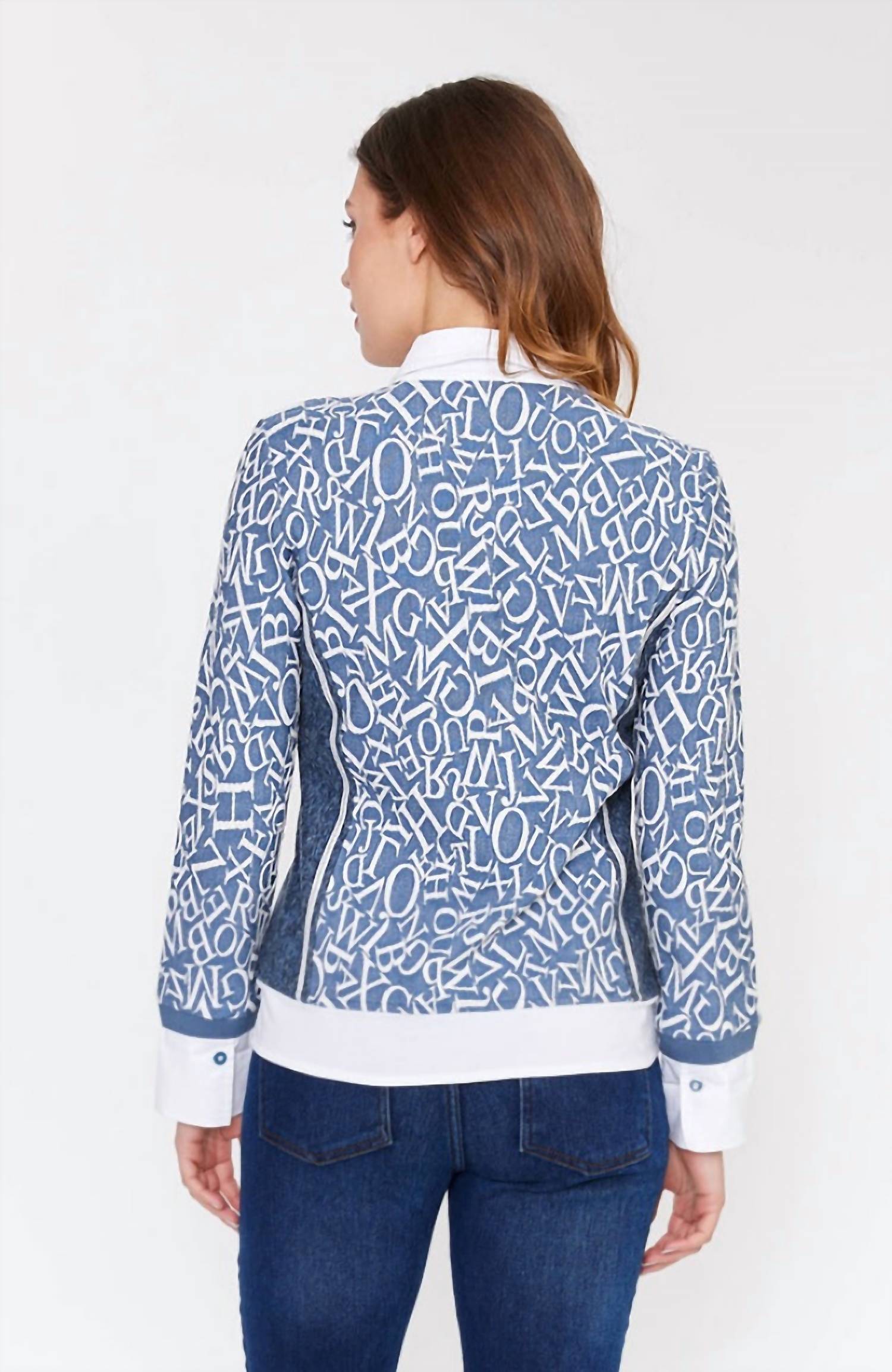 Dolcezza - Letter Print Blouse
