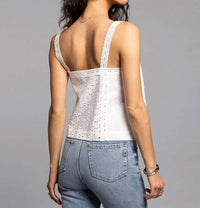Thread & Supply - Alani Eyelet Tank Top