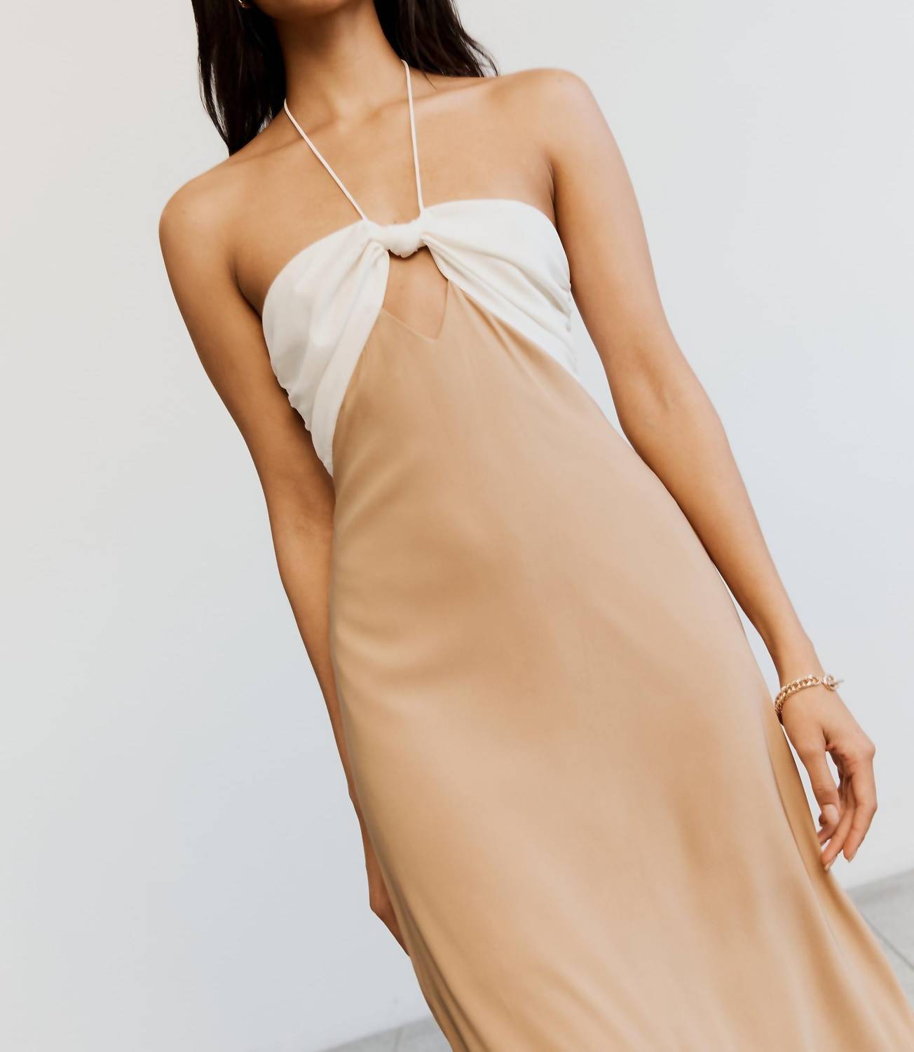 Third Form - Let's Split Slip Midi Dress