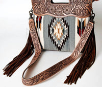 American Darling - Women's Hand-woven Blanket Clutch