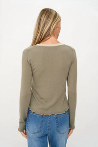 Six/Fifty - Lea Layered Ribbed Tee