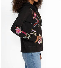 Johnny Was - METALLIC THERMAL ZIP UP HOODIE COLETTE