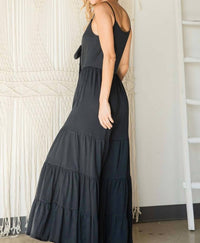 Bucketlist - Brinley Tie Front Jumpsuit