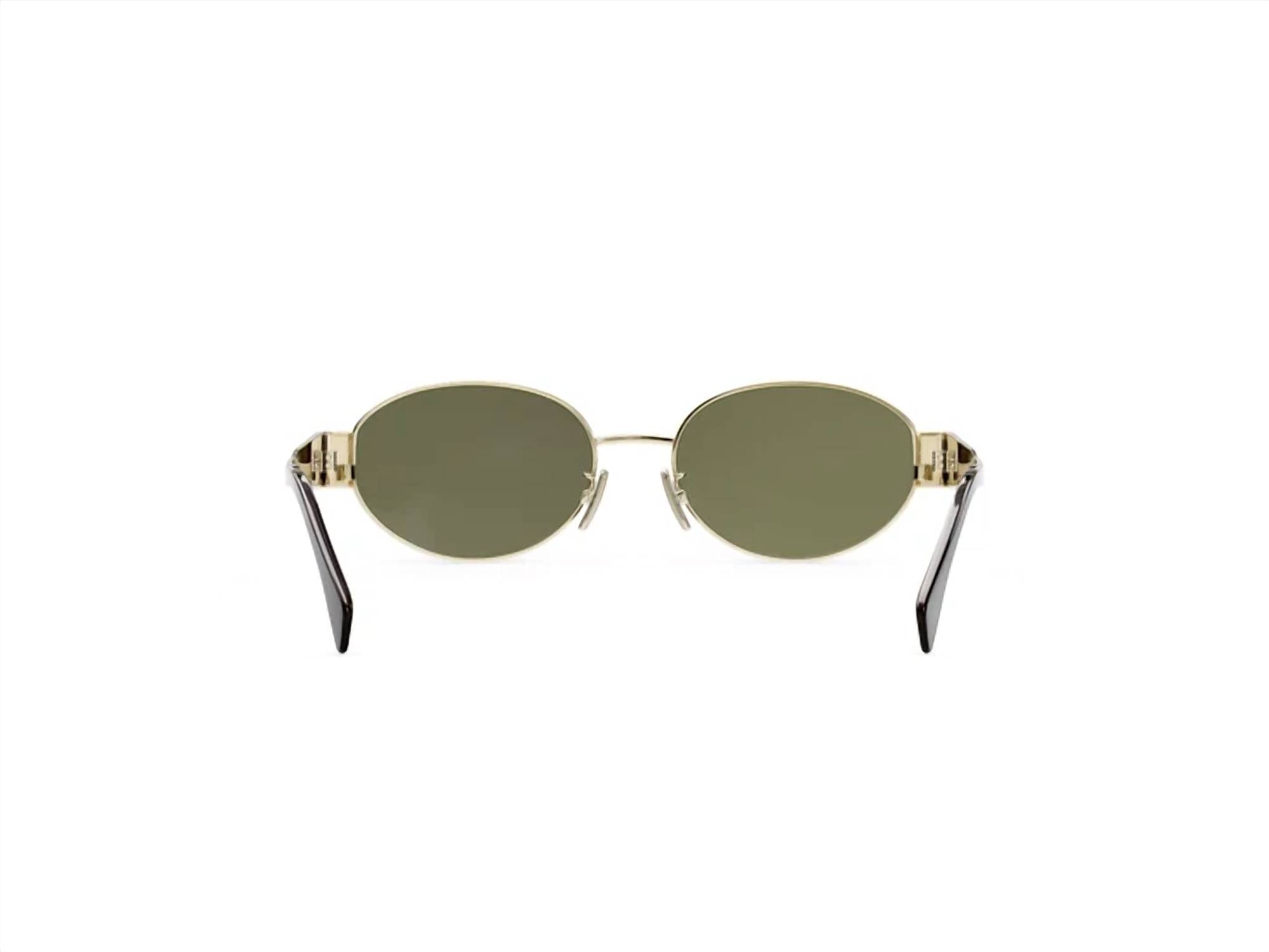 Celine - Women's Triomphe Oval Non-polarized Sunglasses