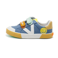 Victoria - Boy's Tribu Multicolour Print Strap Sneakers