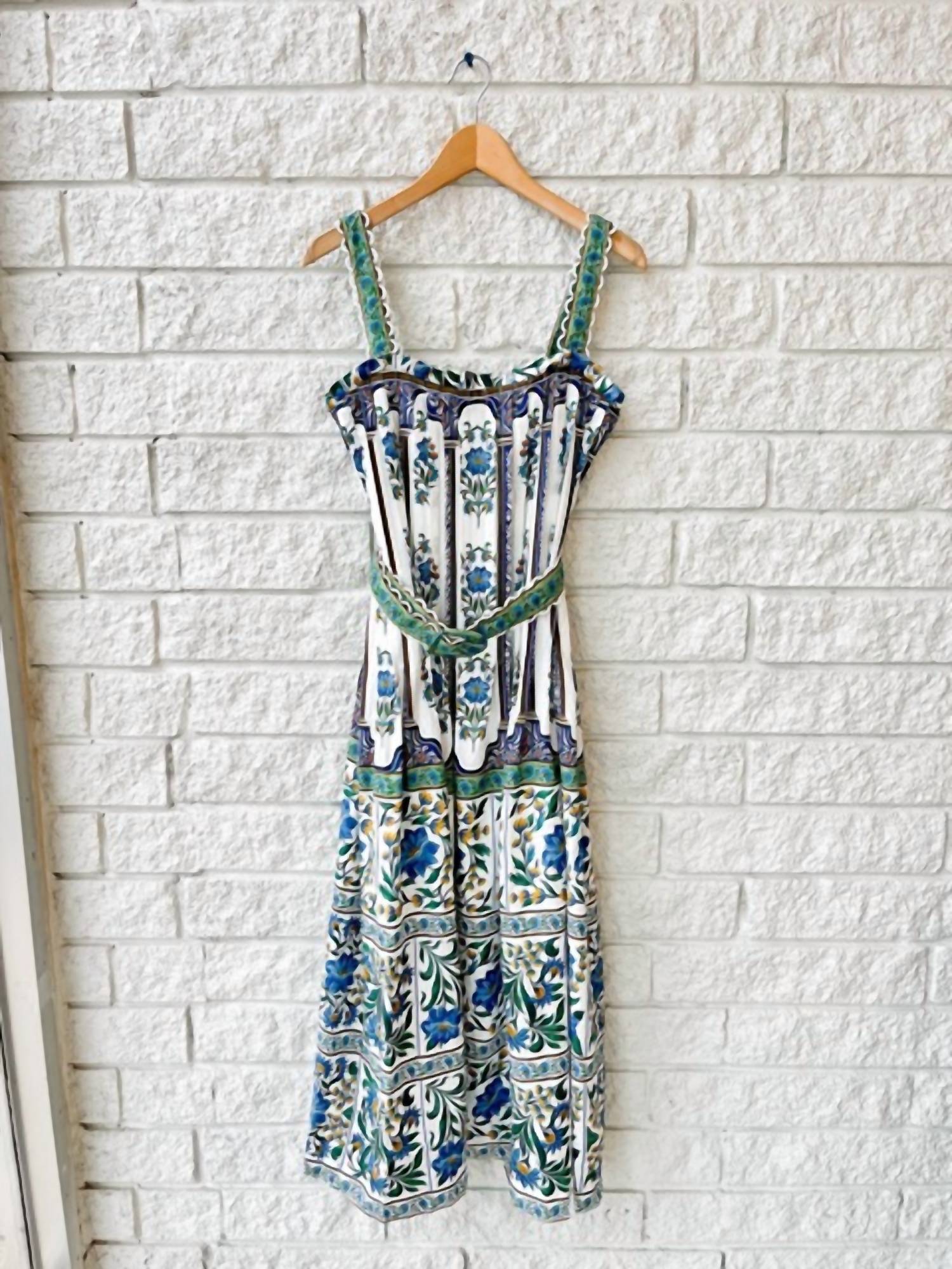 Farm Rio - Belted Midi Dress