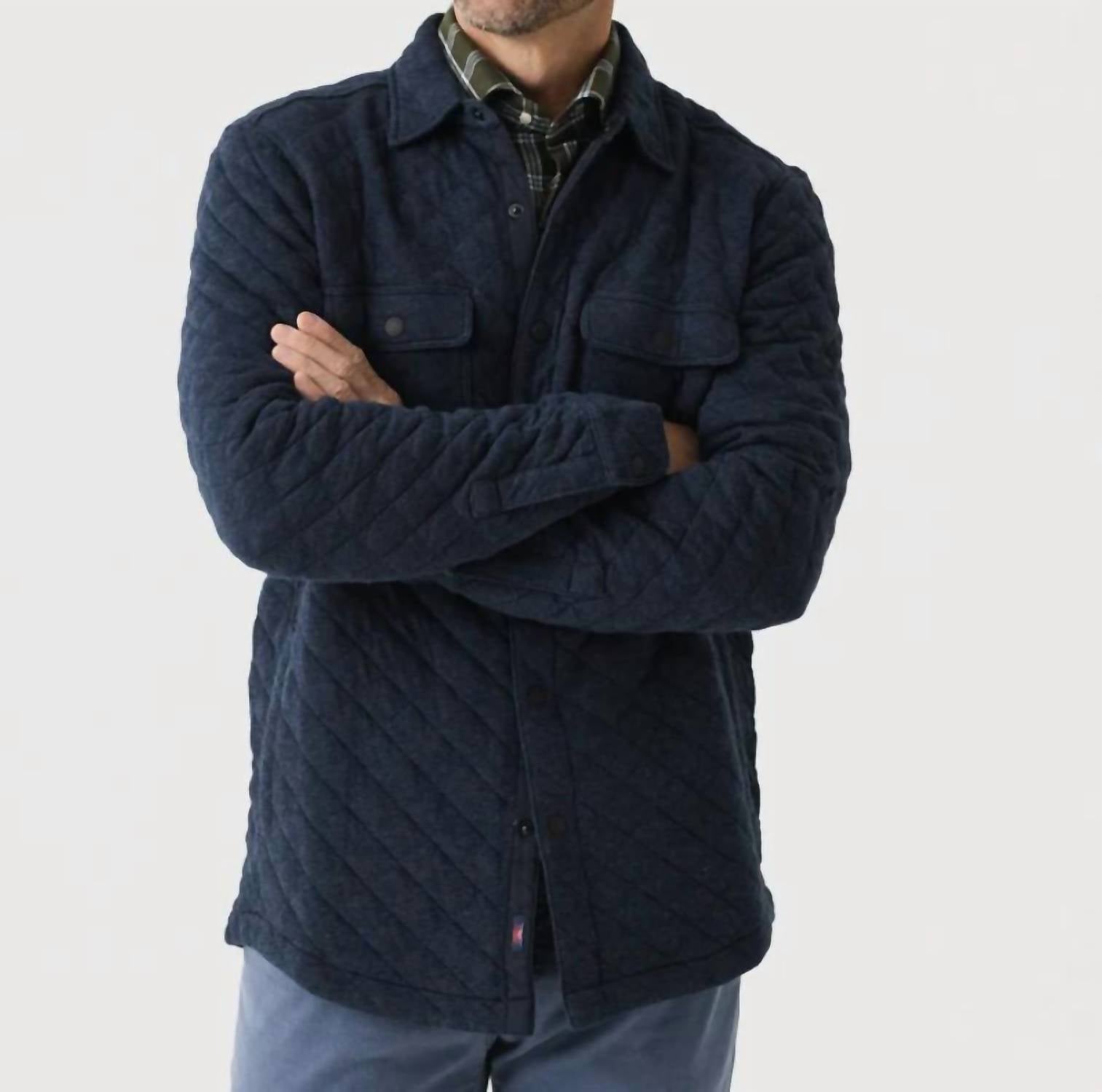 Faherty - Epic Quilted Fleece Cpo Jacket