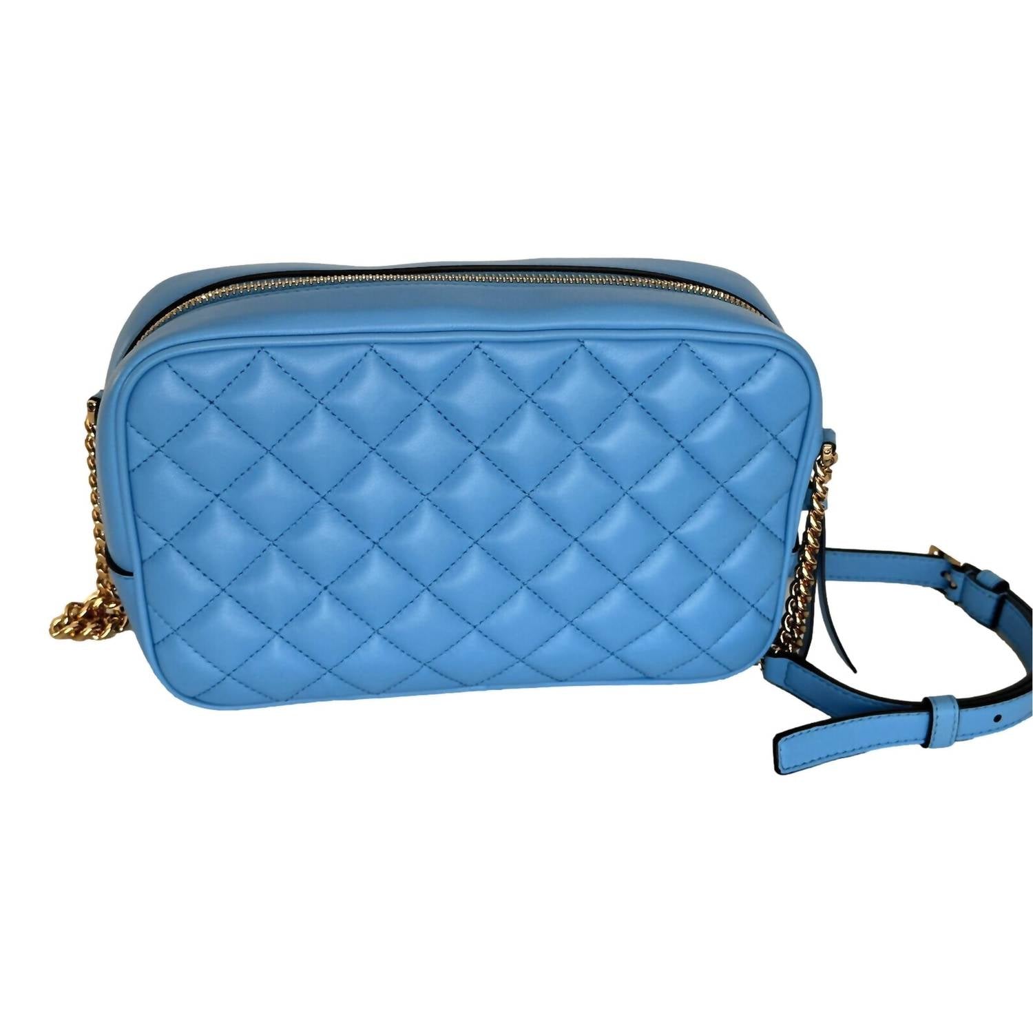 Versace - Women's La Medusa Quilted Lamb Leather Medium Crossbody Bag