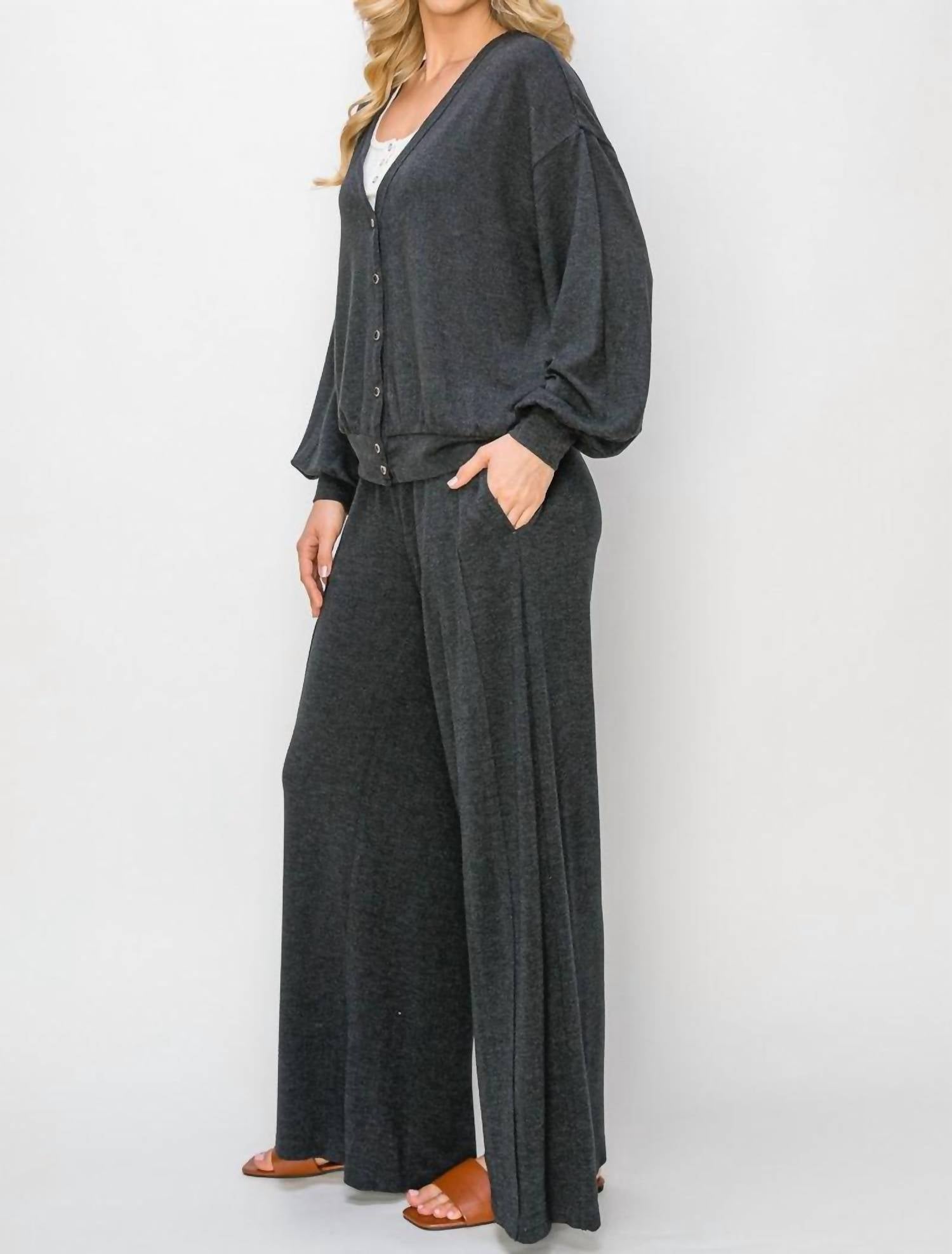 Risen - Ultra Soft Loungewear Wide Pant