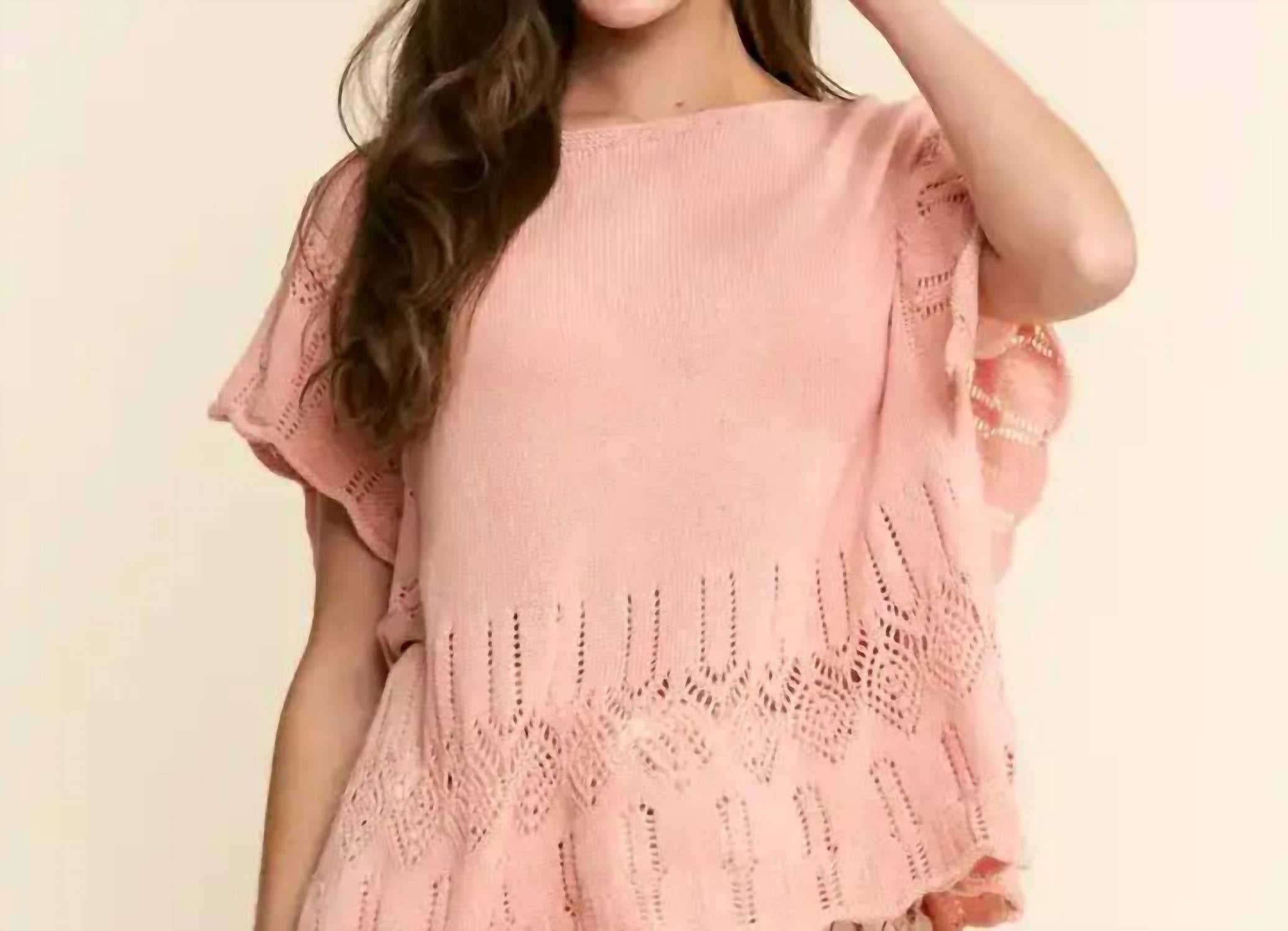 J.Nna - Crochet Happy Day Top
