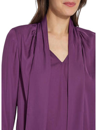 Lysse - Janis Scarf Neck Pull On Blouse