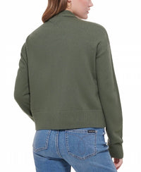 Calvin Klein - Cutout V Neck Cardigan