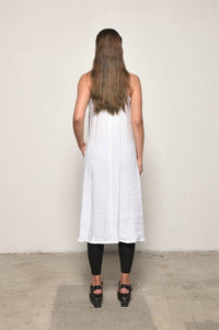 Simply Mila - Linen Sleeveless Jumper Dress