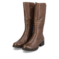 RIEKER Women's Faith 63 Boot in chestnut - women's shoe