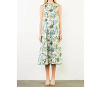 Thml - Sleeveless Tie Neck Midi Dress