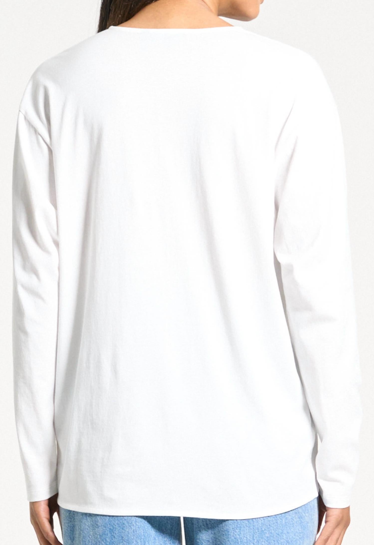 Theory - Relax Twist Long Sleeve Top