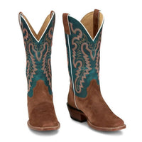 Justin Women's Annie Up Sedona Western Boot - Medium in sedona tan - women's shoe - alternate view