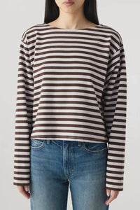 Amo - Hepburn Striped Top