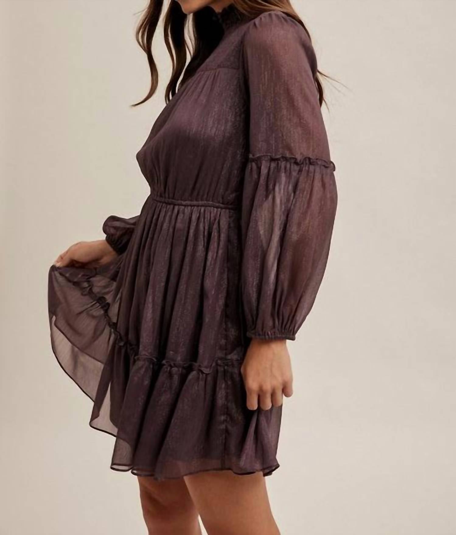 Hem & Thread - Smocked Ruffle Detail Dress