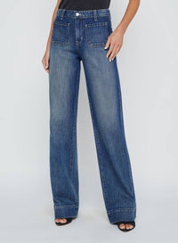 L'Agence - Nolan High Rise Wide Leg Jean