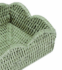 Caspari - Rattan Guest Towel Holder