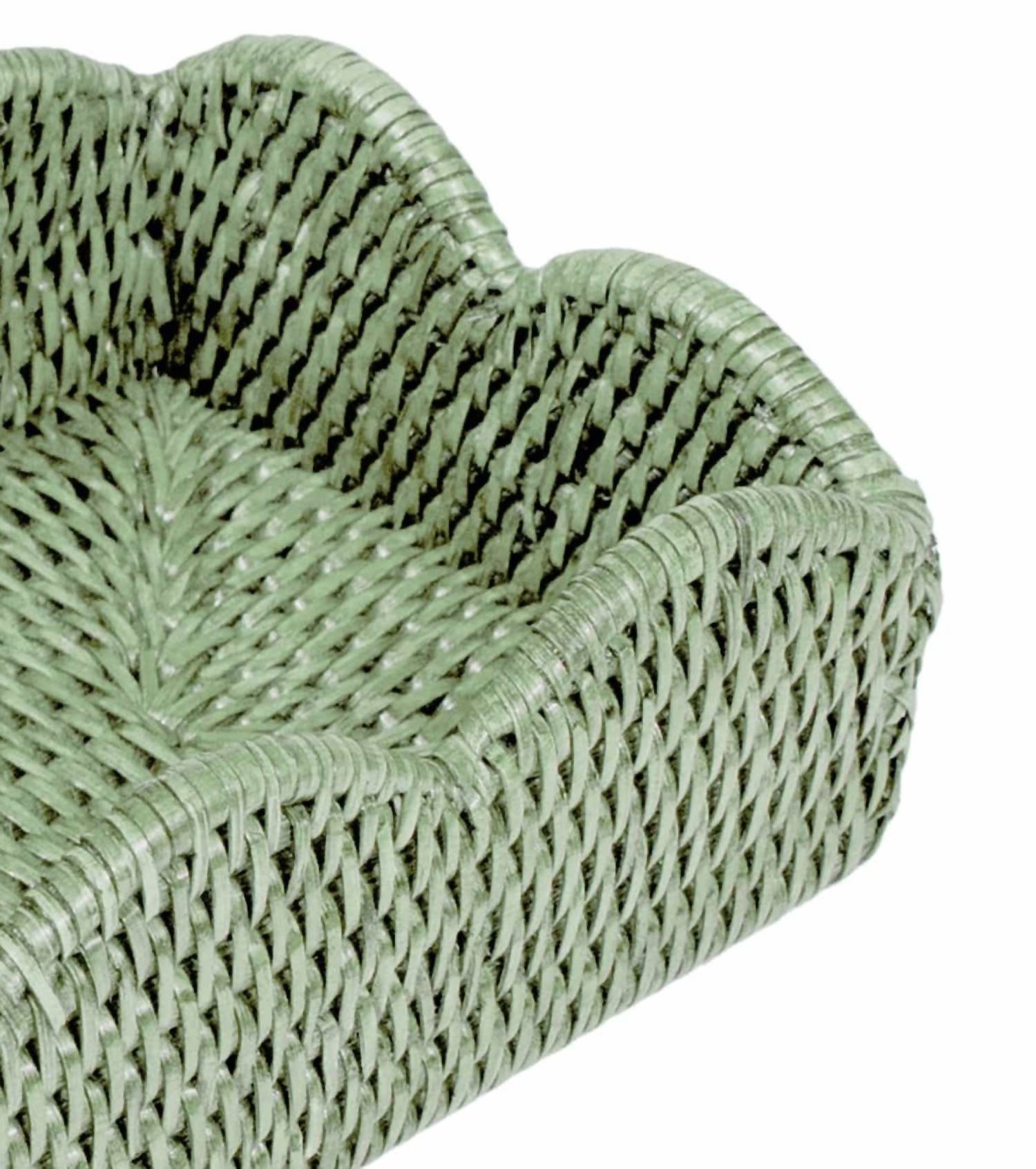Caspari - Rattan Guest Towel Holder