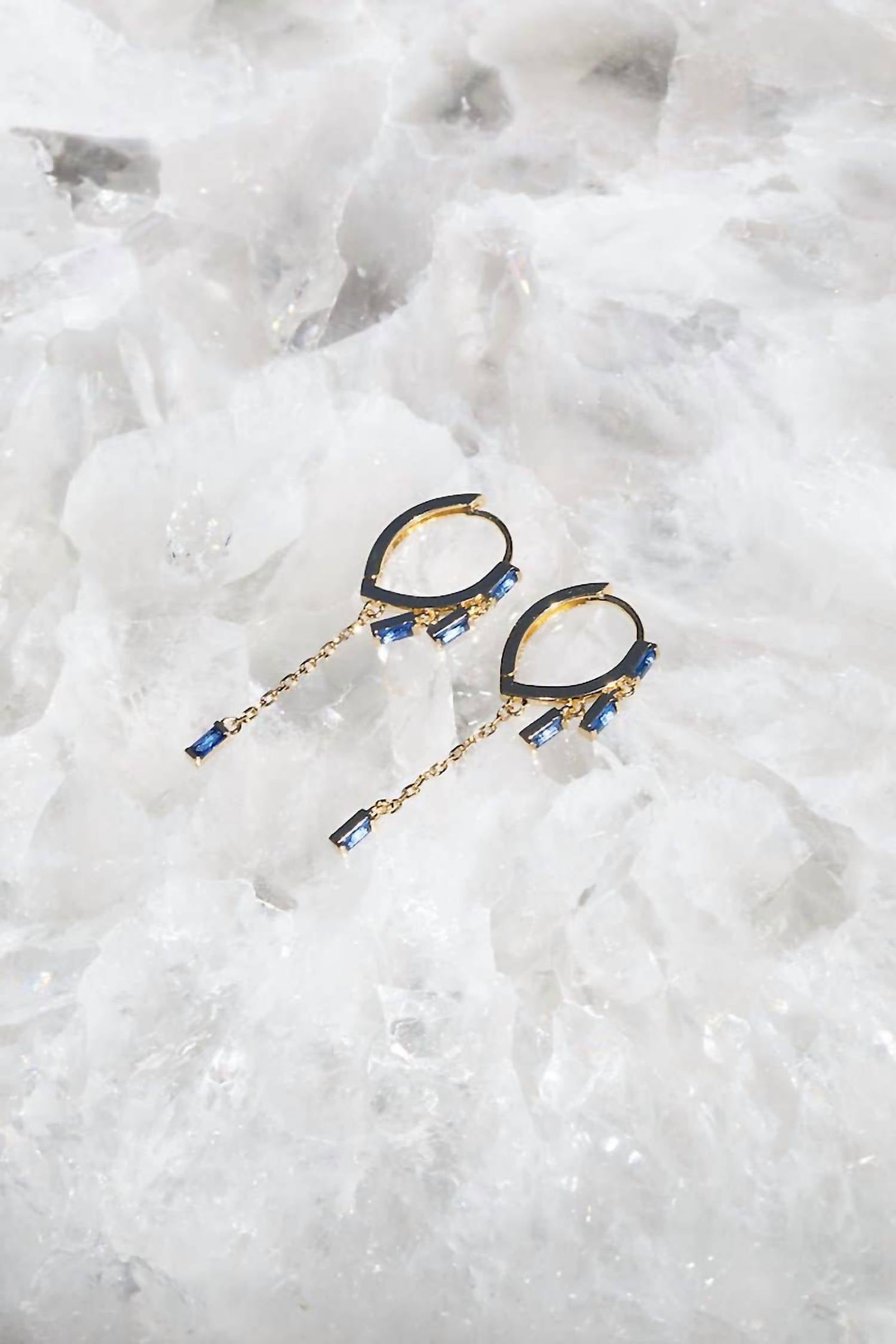 Native Gem - Women's Sparkler Huggies Earring
